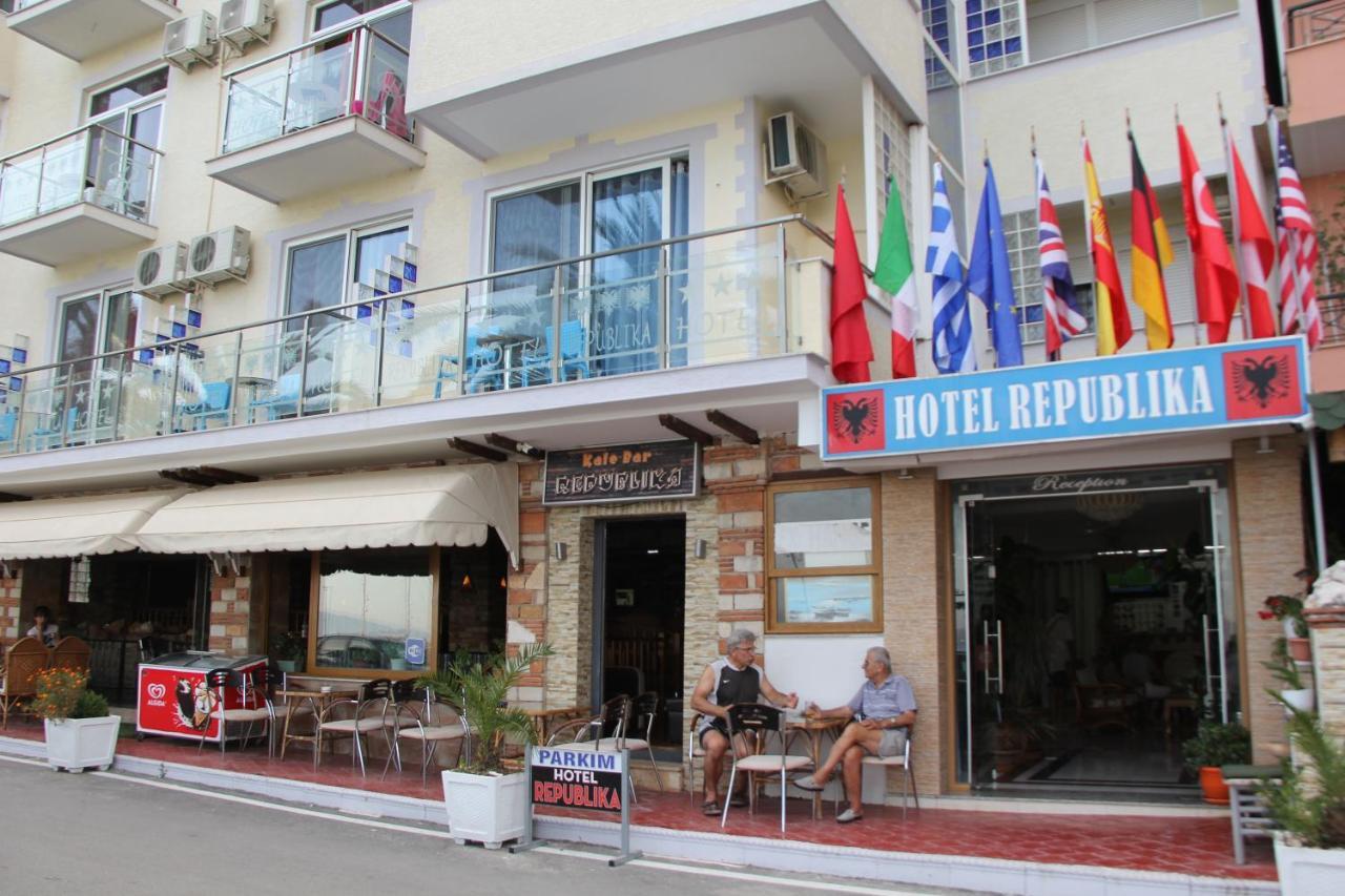 Republika Hotel Sarande Exterior photo