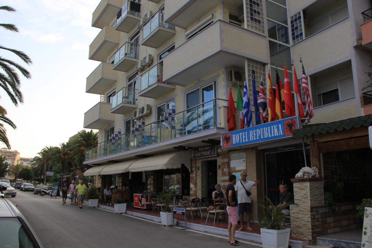 Republika Hotel Sarande Exterior photo