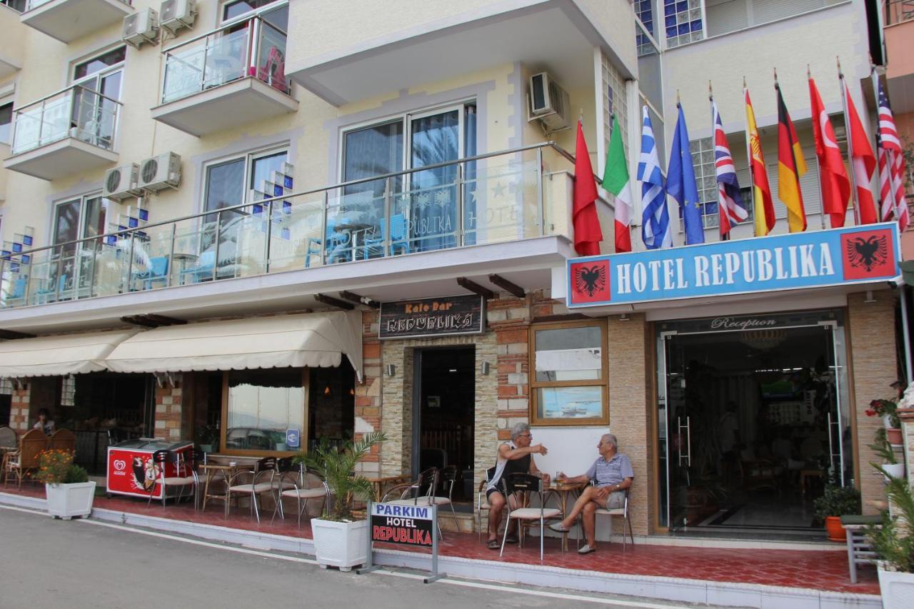 Republika Hotel Sarande Exterior photo